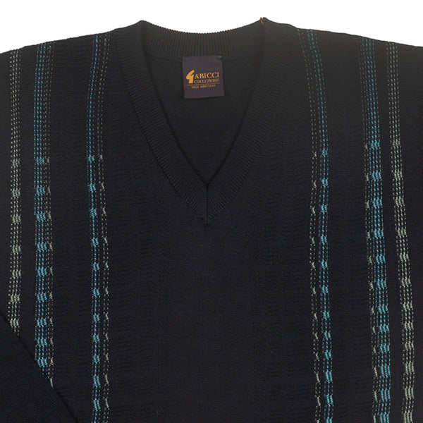 Cabano Gabicci V-Neck Jumper G54m05 N R Navy