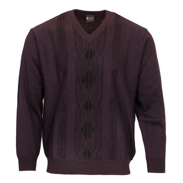 cabano Gabicci V-Neck Jumper M04 P R Purple