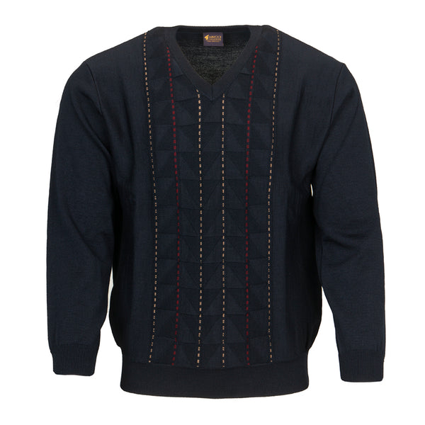 cabano Gabicci V-Neck Jumper M06 N K Navy