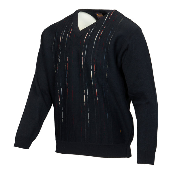 Cabano Gabicci V-Neck Jumper M09 N R Navy