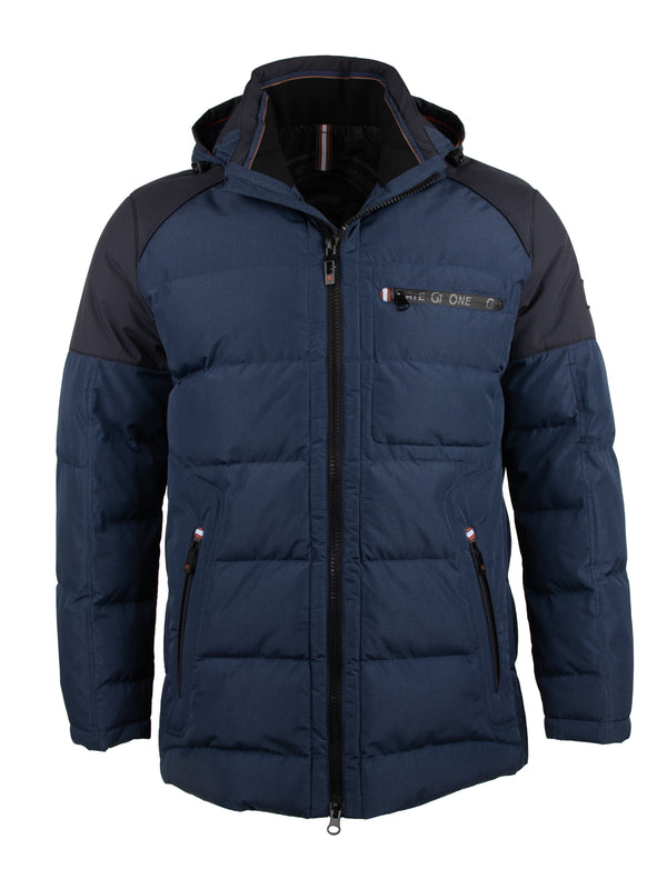 cabano Gate One Hooded Jacket H3492 B R Dark Blue
