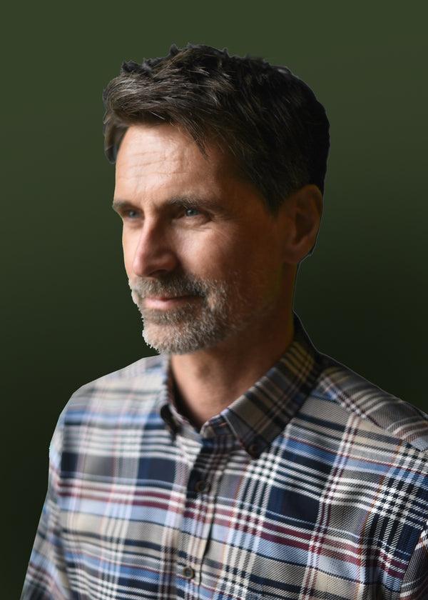 Cabano Gcm Check Shirt 5714 R Wine