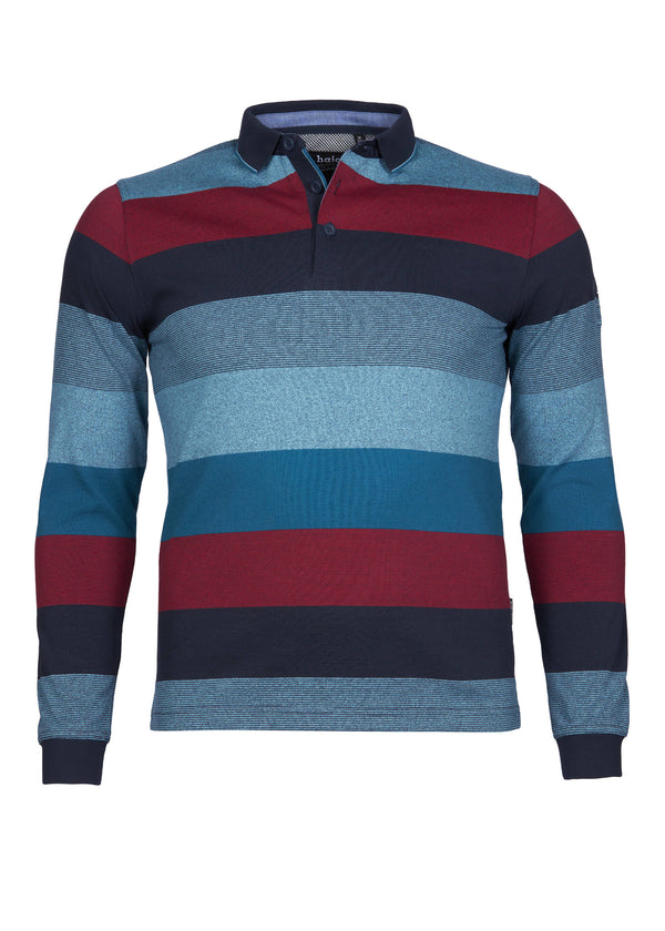 cabano Hajo Ls Polo Sweatshirt 27222 R Navy