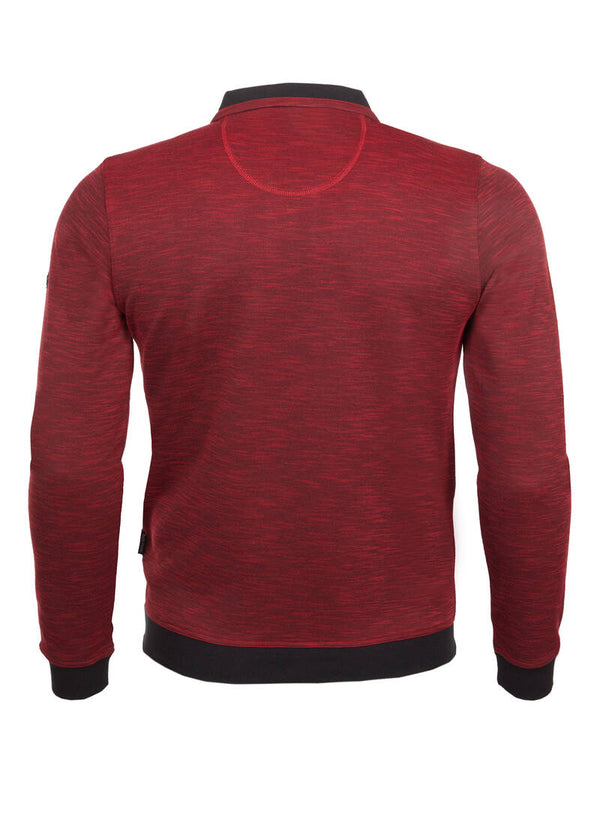 Cabano Hajo Polo Sweatshirt 27009 R Red