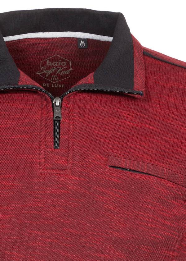 Cabano Hajo Polo Sweatshirt 27009 R Red