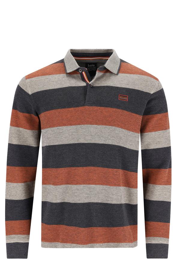 cabano Hajo Polo Sweatshirt 27442 G R Dark Grey
