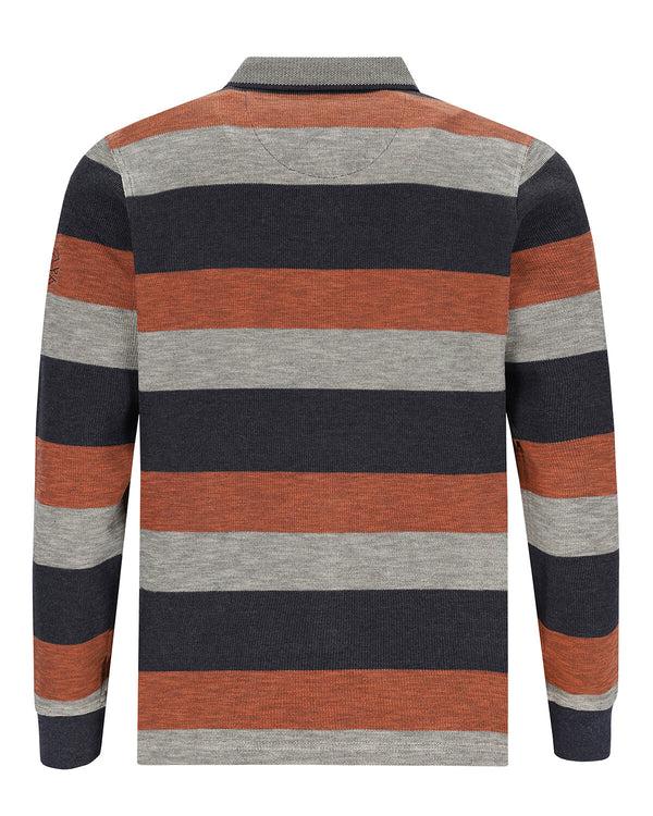Cabano Hajo Polo Sweatshirt 27442 G R Dark Grey