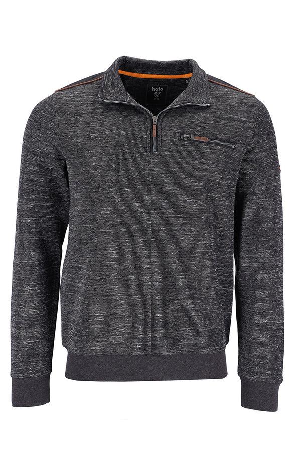 cabano Hajo Polo Sweatshirt 27450 G R Dark Grey