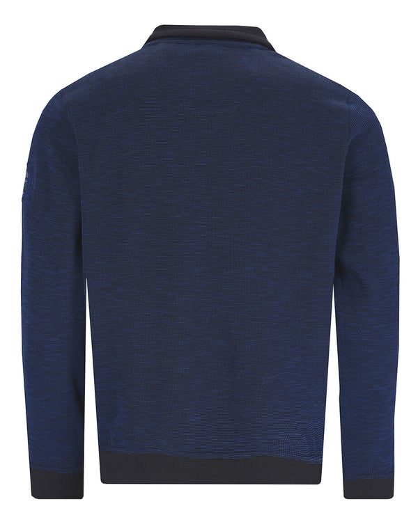 Cabano Hajo Polo Sweatshirt 27456 B R Dark Blue