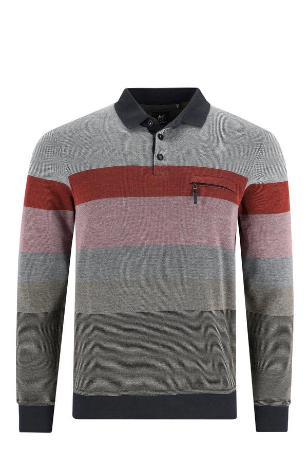 cabano Hajo Polo Sweatshirt 27473 W K Wine