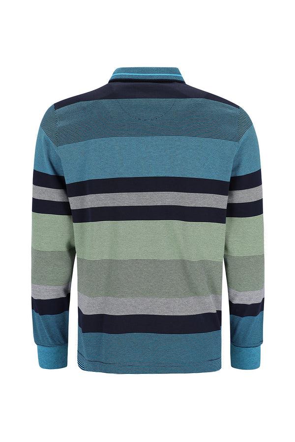 Cabano Hajo Polo Sweatshirt 27527 R Navy