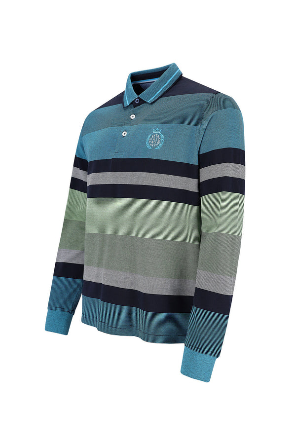 Cabano Hajo Polo Sweatshirt 27527 R Navy