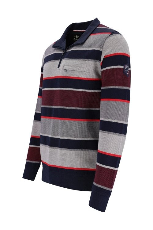 Cabano Hajo Striped Ls Polo 7709 N K Navy