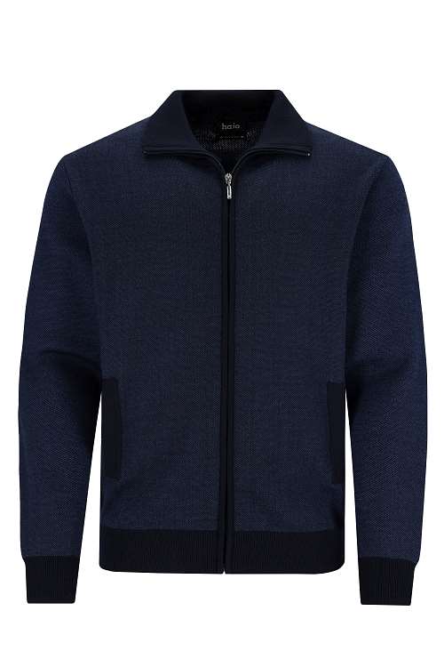 cabano Hajo Zip Cardigan 27689 R Navy