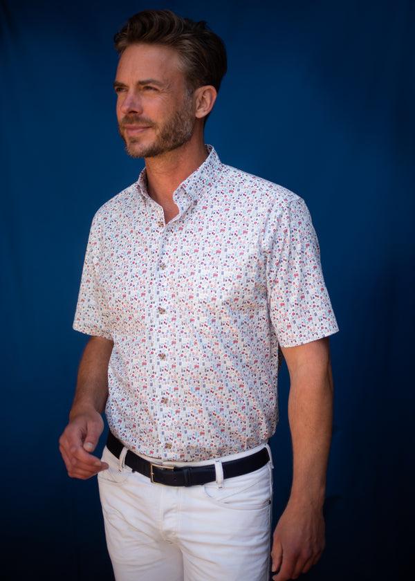 cabano Henderson Short Sleeve Shirt 54352 K White
