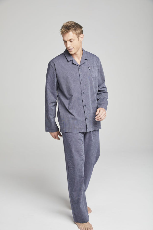 Cabano Jockey Pyjama 91 Woven K Navy