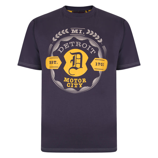 cabano Kam Detroit Motor T-Shirt 5350 K Dark Grey