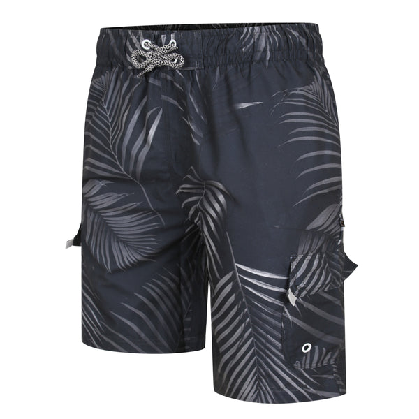 cabano Kam Gao Leaf Swim Shorts K Black