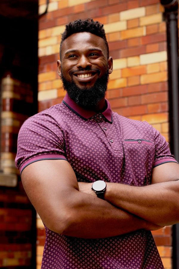 Cabano Kam Pique Polo 5517 P K Purple