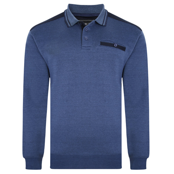 cabano Kam Polo Sweatshirt Kbs509 K Dark Blue