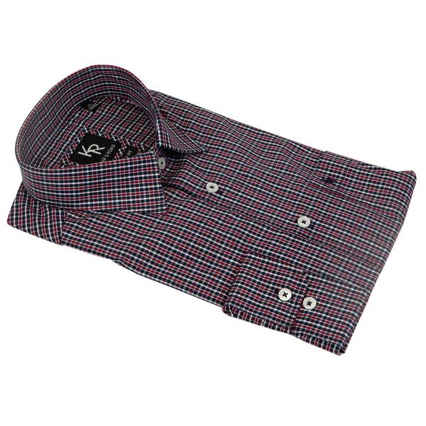 cabano Kings Road Check Shirt 248 R Red