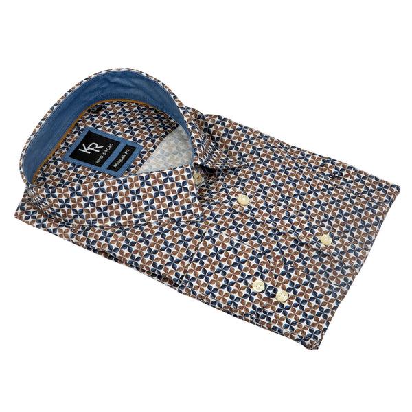 cabano Kings Road Shirt 258 K Brown