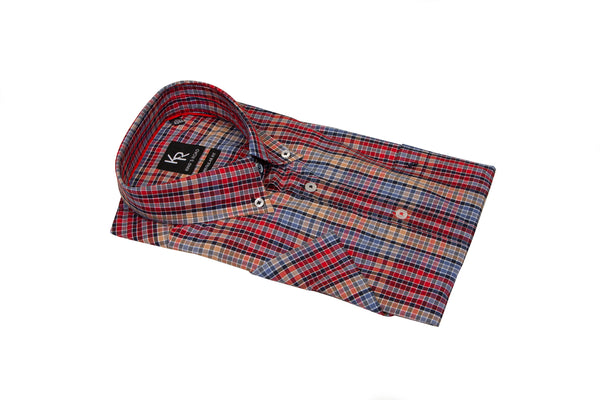 cabano Kings Road Short Sleeve Shirt 65853 R Red