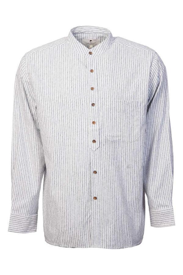Cabano Lee Valley Grandad Shirt Vr18 R Navy