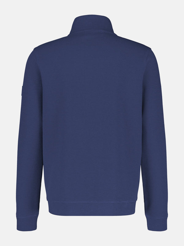 cabano Lerros 1/4 Zip Polo 4402Ls Db K Dark Blue