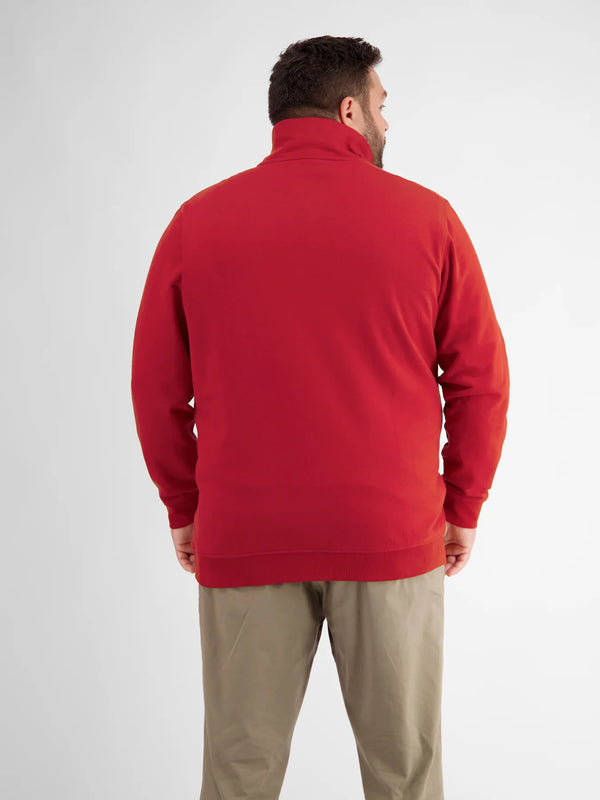 cabano Lerros 1/4 Zip Polo Sweatshirt 4431 K Red