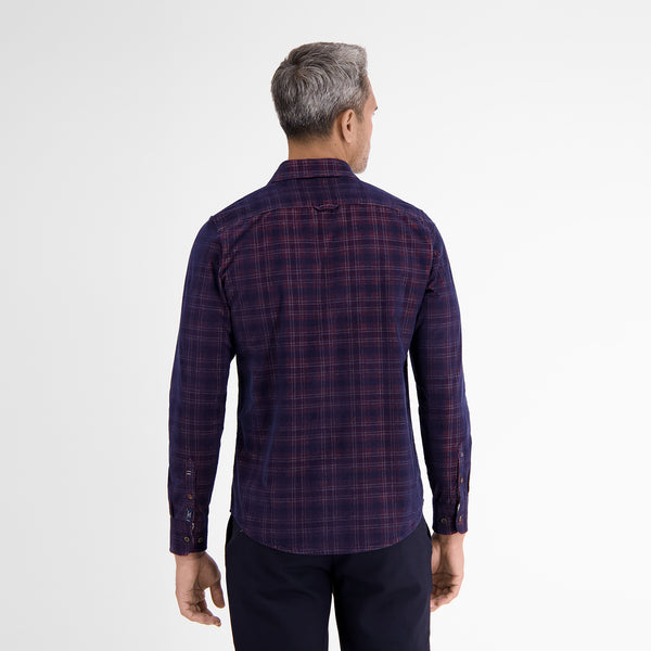 Cabano Lerros Check Shirt 1020 K Wine
