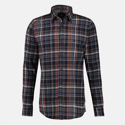 cabano Lerros Check Shirt 2101058 R Navy