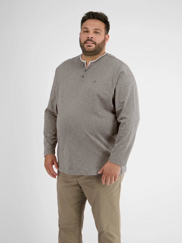 Cabano Lerros Grandad Sweatshirt 9011G K Grey