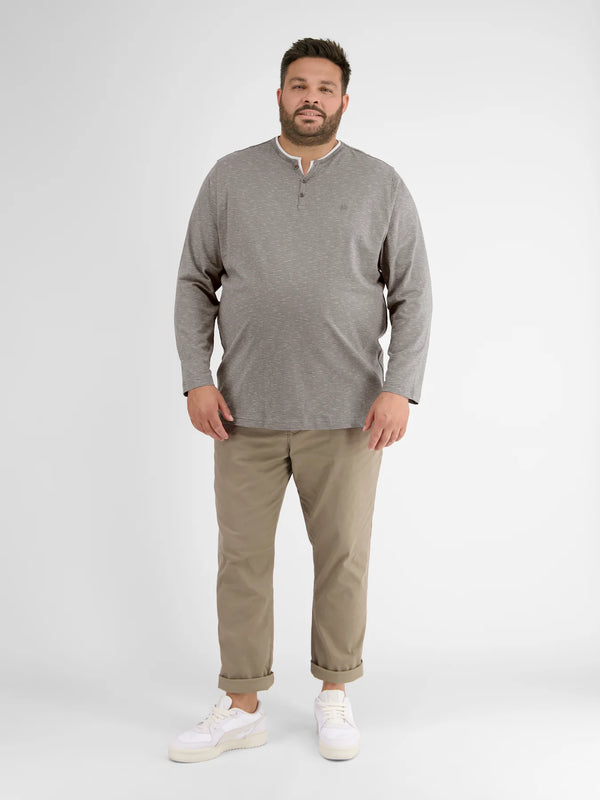 Cabano Lerros Grandad Sweatshirt 9011G K Grey