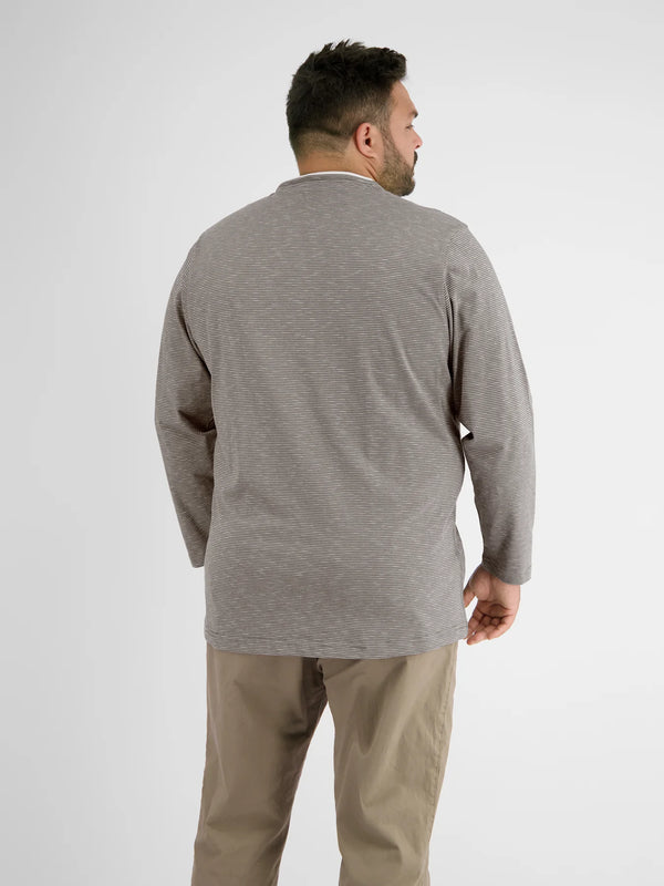 cabano Lerros Grandad Sweatshirt 9011G K Grey