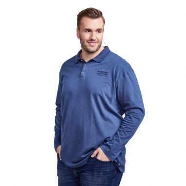 cabano Lerros Long Sleeved Polo K Navy