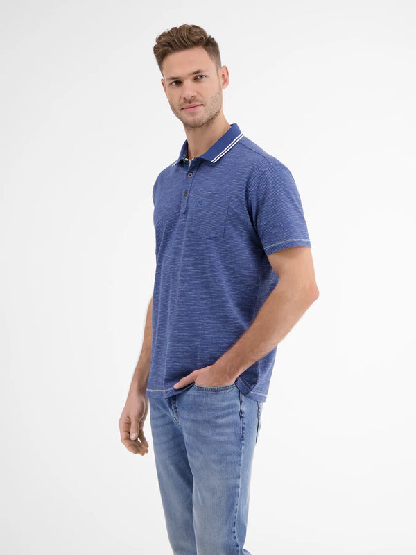 Cabano Lerros Pique Polo 3202 Bl R Blue