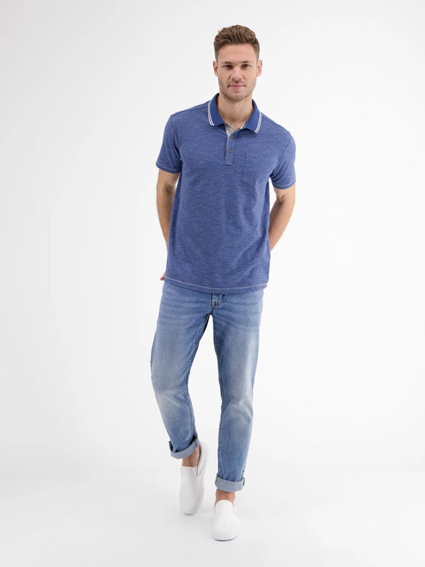 Cabano Lerros Pique Polo 3202 Bl R Blue