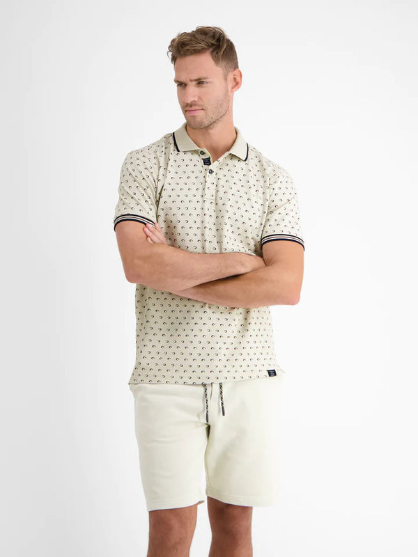 cabano Lerros Pique Polo 43249 K Beige