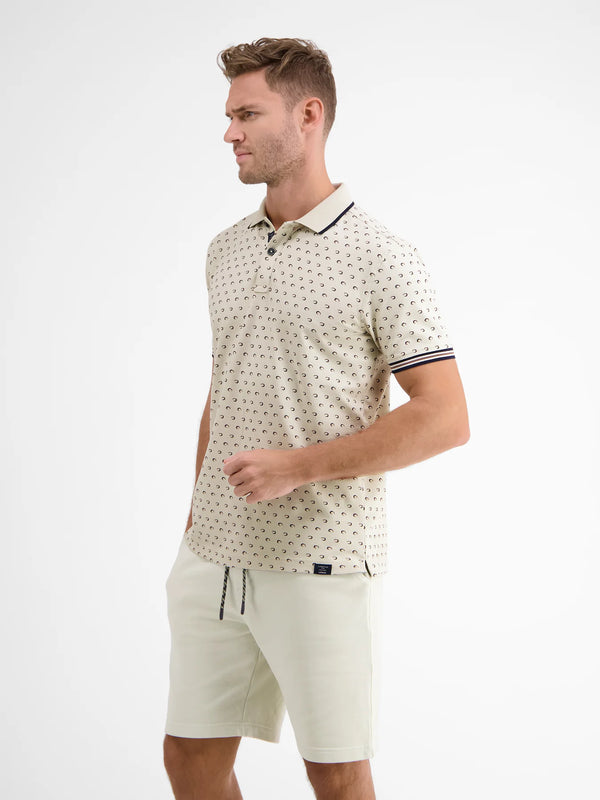 Cabano Lerros Pique Polo 43249 R Beige