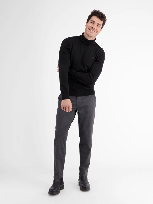 Cabano Lerros Polo Neck 5711 B R Black