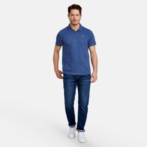 Cabano Lerros Polo Shirt R Dark Blue