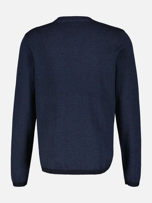cabano Lerros Round Neck Sweater 0121N K Navy