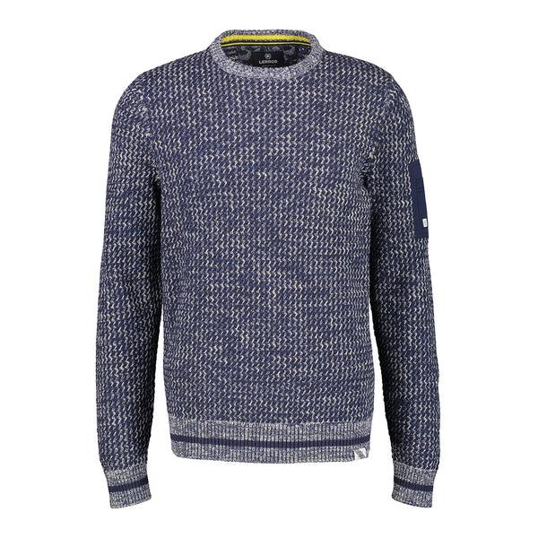 cabano Lerros Round Neck Sweater 5049 R Navy