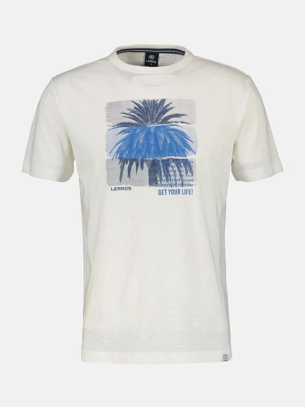 Cabano Lerros Serafino T-Shirt 3030 W K White