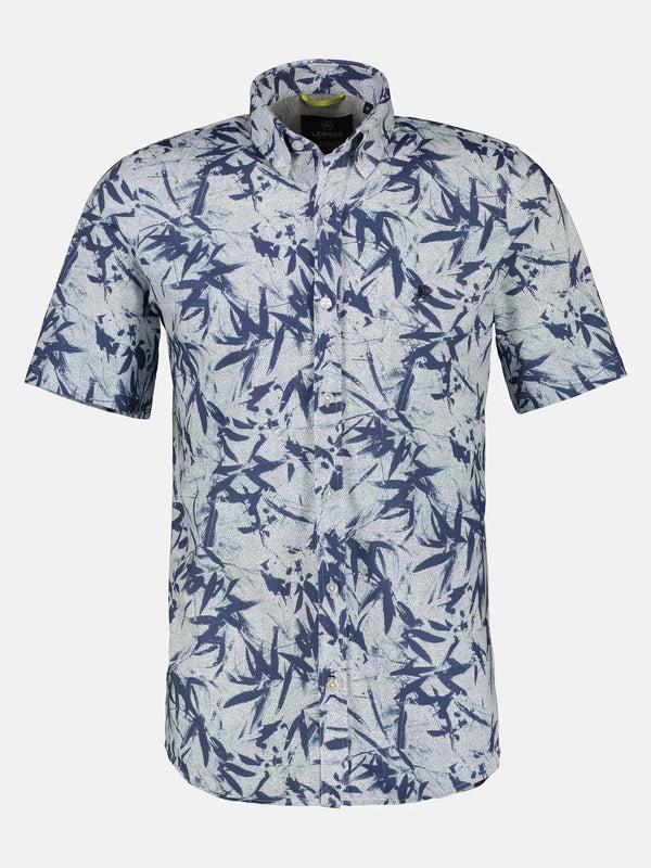 Cabano Lerros Short Sleeve Shirt 2185 R Blue