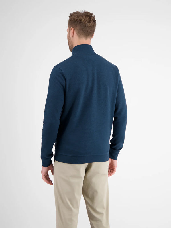 cabano Lerros Sweat Jacket 4503Bl K Mid Blue