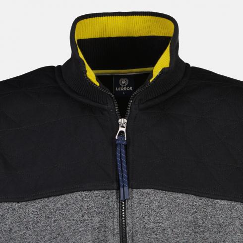Cabano Lerros Sweat Jacket 4552 R Dark Grey