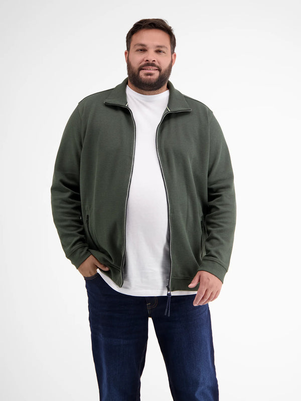Cabano Lerros Sweatjacket 4503Ls Mg K Mid Green