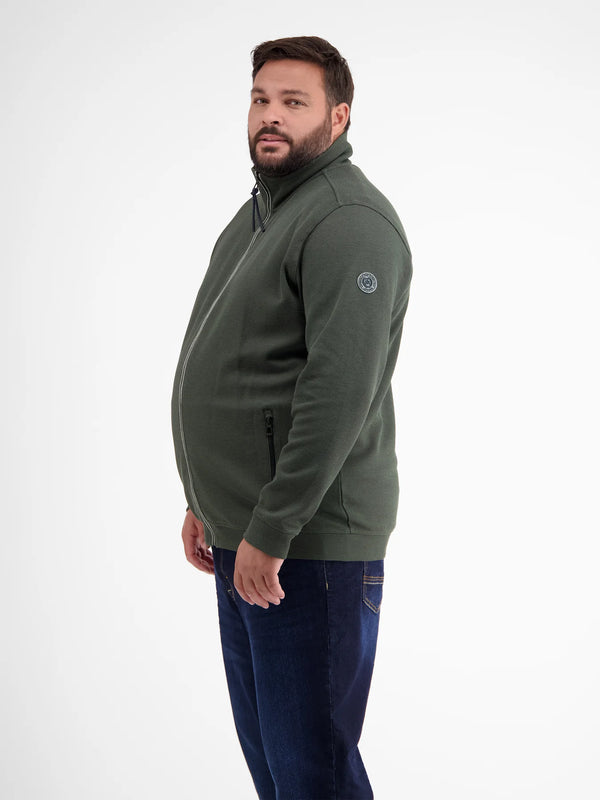 Cabano Lerros Sweatjacket 4503Ls Mg K Mid Green